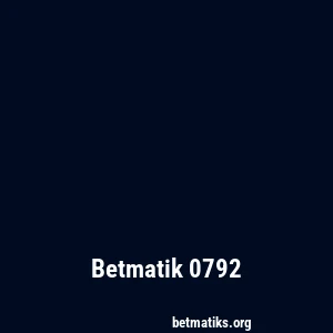 Betmatik 0792